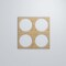 Ekena Millwork Large Wembley Decorative Fretwork Wood Wall Panels, Hickory, 23 3/8"W x 23 3/8"H x 3/8"T WALW24X24X0375WEMHI - alternate 2